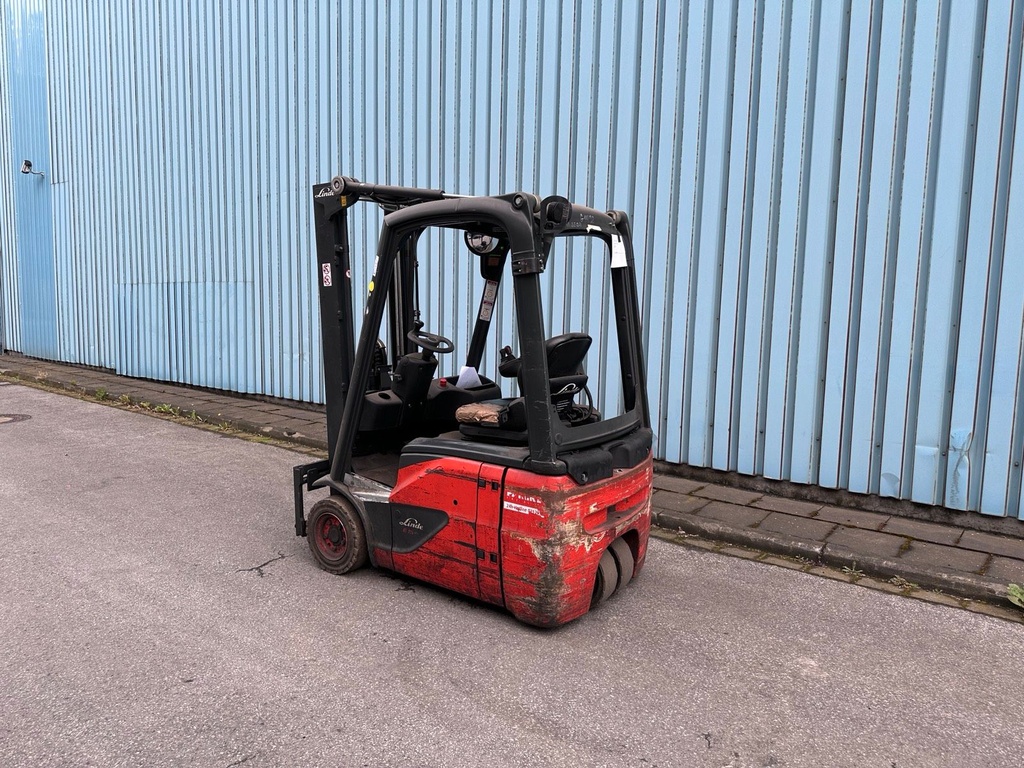 Linde E15 Duplex Freihub 3145mm 24V Gabelstapler 3