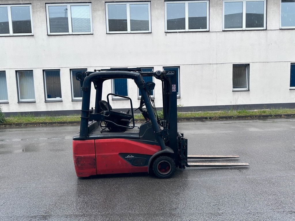 Linde E18L-02 Triplex 4100mm Elektro Gabelstapler 20184