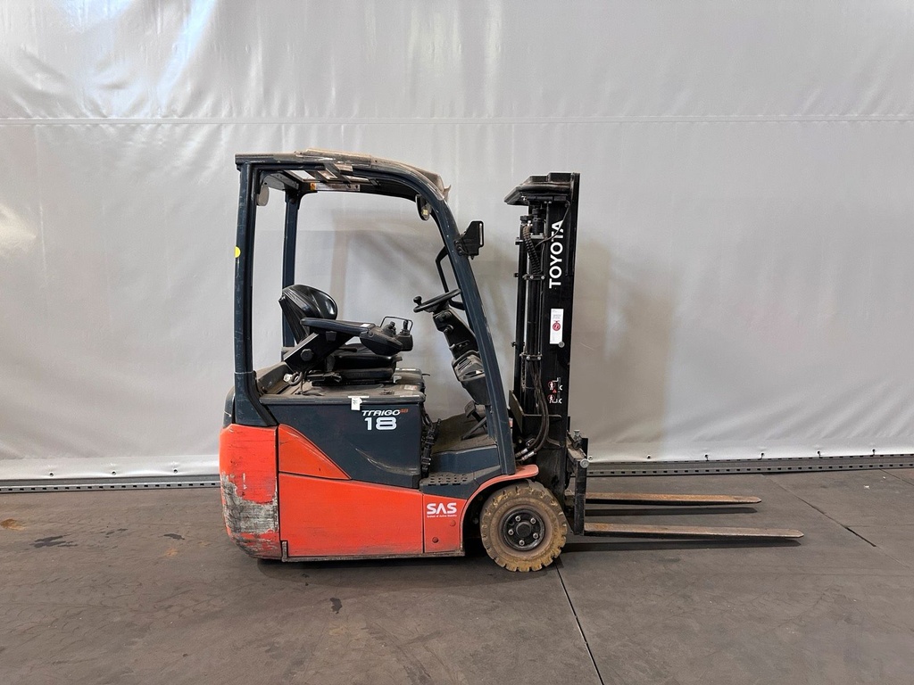 Toyota 8FBEK18T 1,8ton Elektro Gabelstapler 3Rad Stapler 7