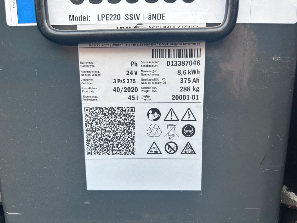 Toyota LPE220 Schnellläufer 2018 1600mm Gabeln Elektro 9